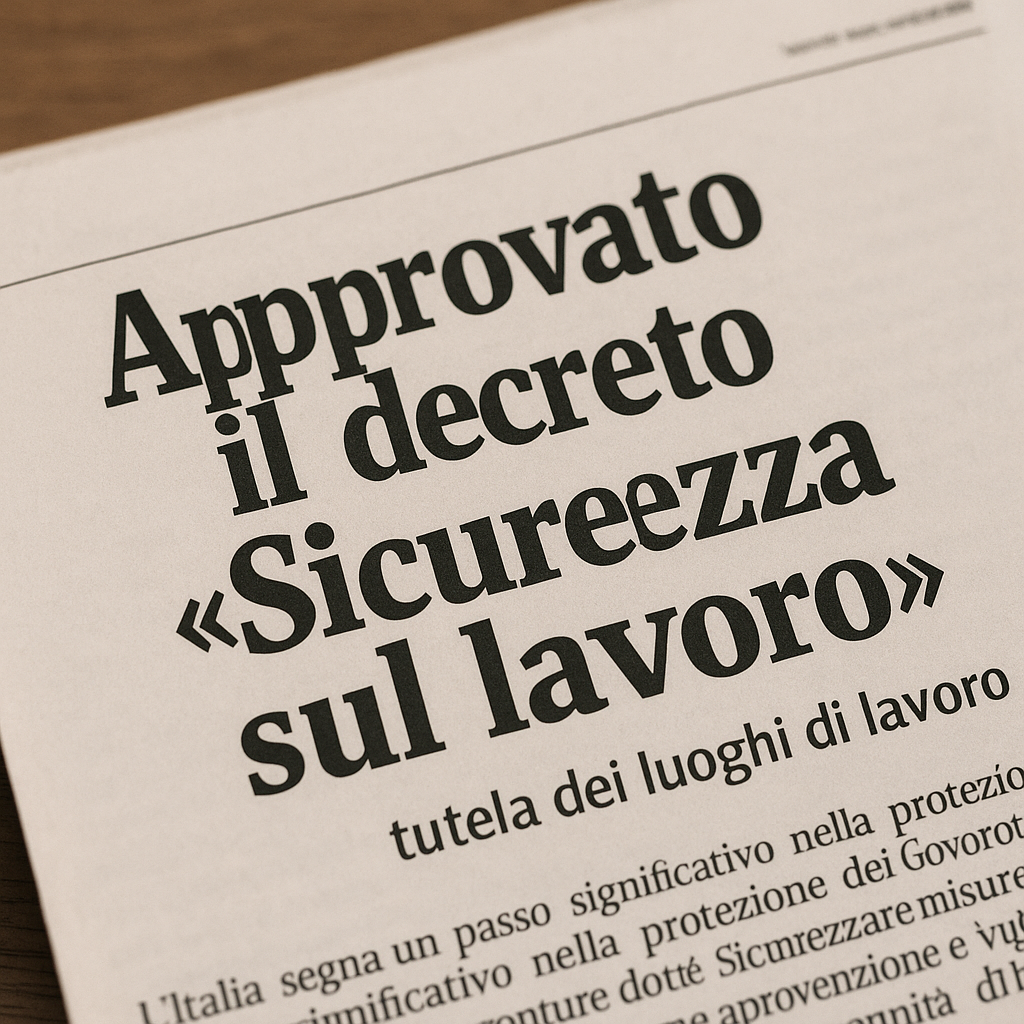 Decreto sicurezza 2025